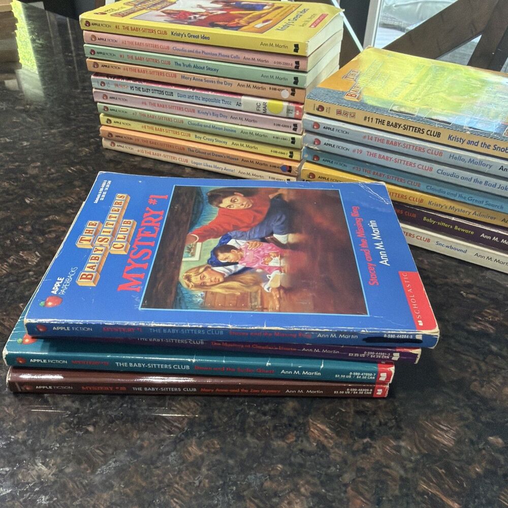 The Baby-Sitters Club Books Ann M. Martin ︱With Specials︱Mystery︱Lot of 21